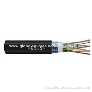 Steel Tape Layer Loose Tube Outdoor Fiber-optical Cable, GYTS